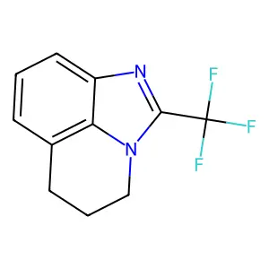 2-(trifluoromethyl)-5,6-dihydro-4H-imidazo[4,5,1-ij]quinoline structure