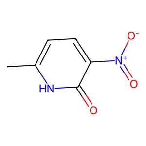 2-Hydroxy-6-methyl-3-nitropyridine structure