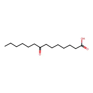 8-Oxotetradecanoic acid structure