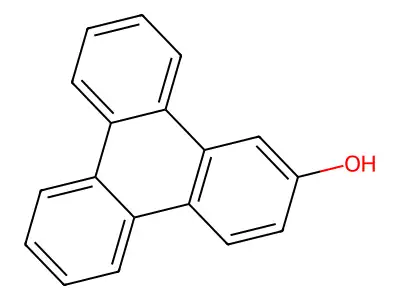 Triphenylen-2-ol structure