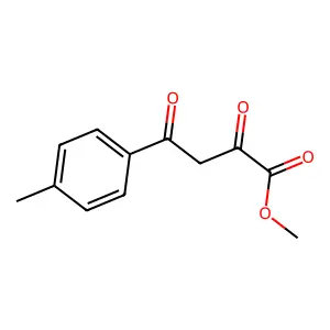 Methyl 4-(4-methylphenyl)-2,4-dioxobutanoate structure