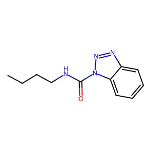 N-butylbenzotriazole-1-carboxamide structure