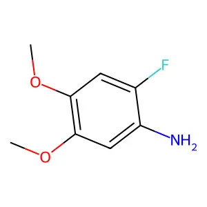 2-Fluoro-4,5-dimethoxyaniline structure