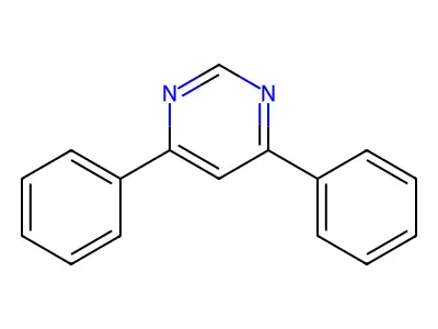 4,6-Diphenylpyrimidine structure