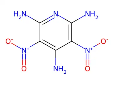 2,4,6-Triamino-3,5-dinitropyridine structure