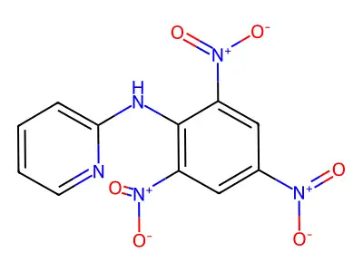 N-(2,4,6-Trinitrophenyl)-2-pyridinamine structure