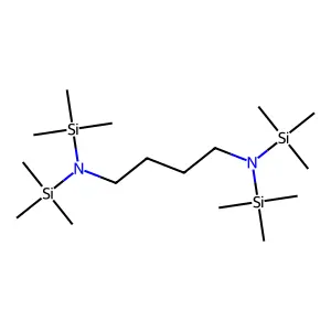 1,4-Butanediamine, N,N,N',N'-tetrakis(trimethylsilyl)- structure