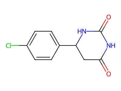 6-(4-Chlorophenyl)dihydro-2,4(1H,3H)-pyrimidinedione structure