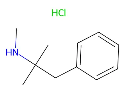 Mephenteramine hydrochloride structure