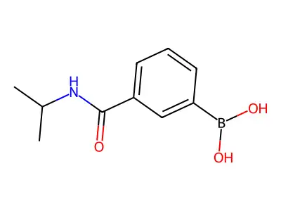 3-(N-Isopropylaminocarbonyl)benzeneboronic acid structure