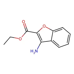 Ethyl 3-aminobenzofuran-2-carboxylate structure