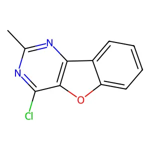 4-Chloro-2-methylbenzofuro[3,2-d]pyrimidine structure