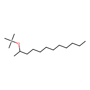2-Trimethylsilyloxydodecane structure