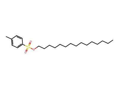 Pentadecyl 4-methylbenzene-1-sulfonate structure