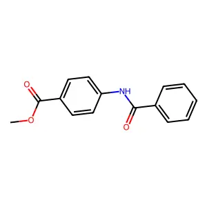 Methyl 4-benzamidobenzoate structure
