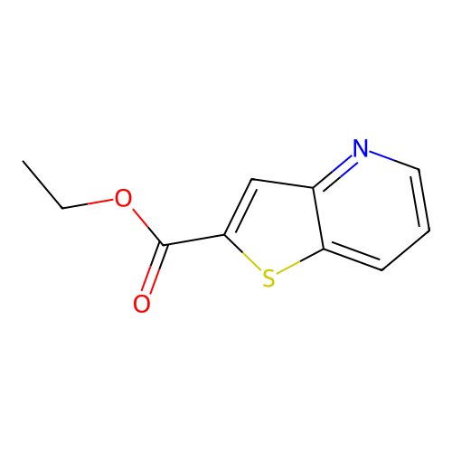 Ethyl thieno[3,2-b]pyridine-2-carboxylate structure