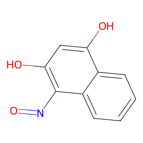 (1Z)-2-Hydroxynaphthoquinone 1-oxime structure
