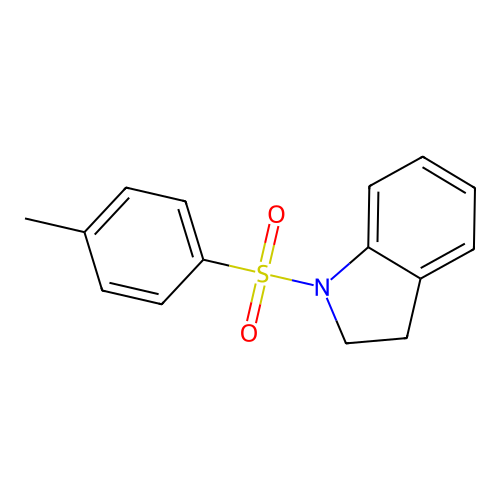 1-[(4-Methylphenyl)sulfonyl]indoline structure