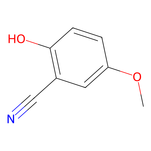 2-Hydroxy-5-methoxybenzonitrile structure