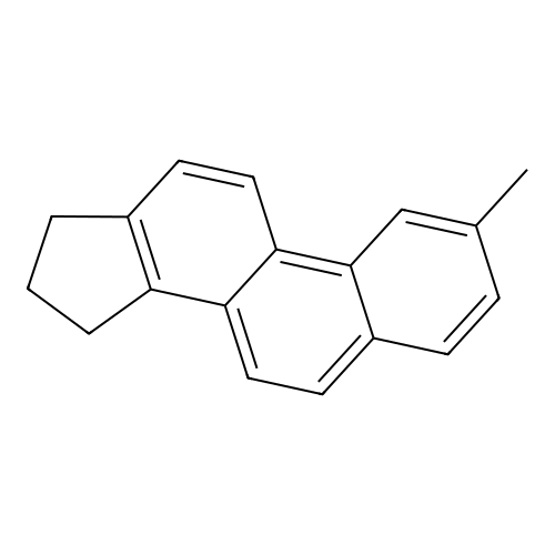15H-Cyclopenta(a)phenanthrene, 16,17-dihydro-2-methyl- structure