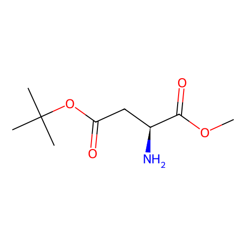 (S)-4-tert-Butyl 1-methyl 2-aminosuccinate structure