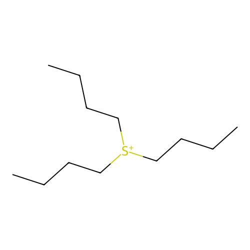 Sulfonium, tributyl- structure