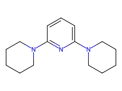 2,6-Dipiperidin-1-ylpyridine structure