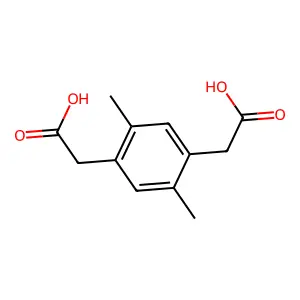 2,2'-(2,5-Dimethyl-1,4-phenylene)diacetic acid structure