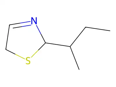 2-sec-Butyl-2,5-dihydrothiazole structure