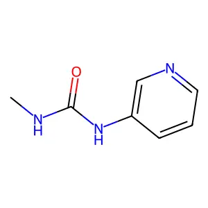1-Methyl-3-pyridin-3-yl-urea structure