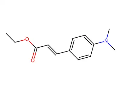 Ethyl 3-[4-(dimethylamino)phenyl]prop-2-enoate structure