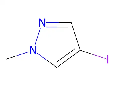 1-Methyl-4-iodo-1H-pyrazole structure