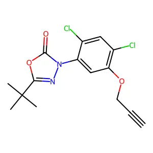 丙炔?草酮 structure
