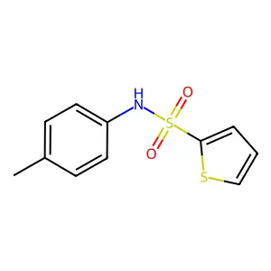 N-(4-methylphenyl)thiophene-2-sulfonamide structure