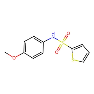 N-(4-methoxyphenyl)thiophene-2-sulfonamide structure