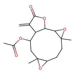 epi-Tulipinolide diepoxide structure