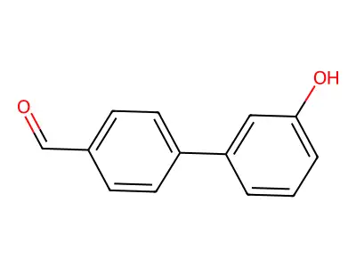 4-(3-Hydroxyphenyl)benzaldehyde structure