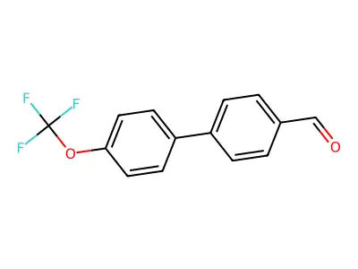 4'-Trifluoromethoxy-biphenyl-4-carbaldehyde structure