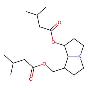 普拉特尼辛7,9-异戊酸二酯 structure