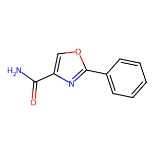 2-Phenyl-4-oxazolecarboxamide structure