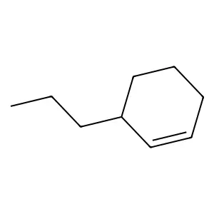 Cyclohexene, 3-propyl- structure