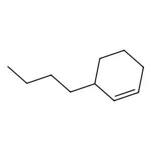 3-Butylcyclohex-1-ene structure