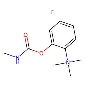 (Methylimino)(2-(trimethylazaniumyl)phenoxy)methanolate--hydrogen iodide (1/1) structure