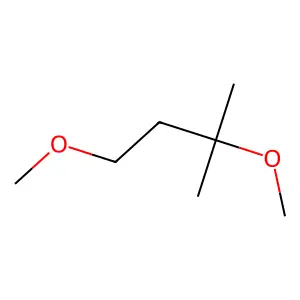 1,3-Dimethoxy-3-methylbutane structure