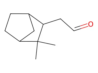 (3,3-Dimethylbicyclo(2.2.1)hept-2-yl)acetaldehyde structure