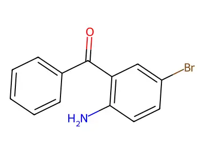 2-Amino-5-bromobenzophenone structure