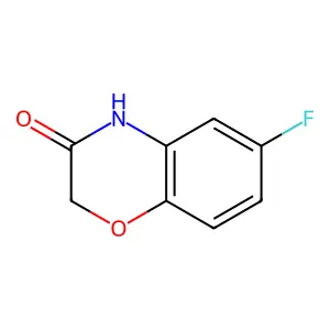 6-Fluoro-2H-1,4-benzoxazin-3(4H)-one structure