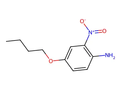 4-Butoxy-2-nitroaniline structure