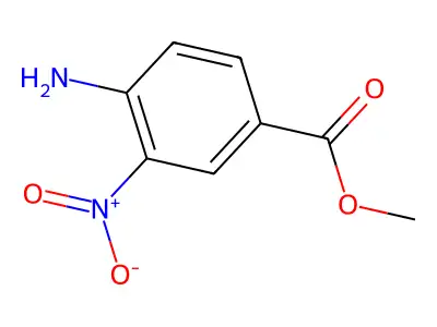 Methyl 4-amino-3-nitrobenzoate structure