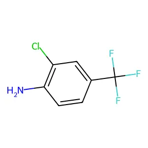 2-Chloro-6-(trifluoromethyl)aniline structure